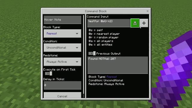 How to use /testfor and /testforblock in Minecraft Bedrock | смотреть онлайн
