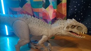 ОБЗОР ГИГАНТСКИЙ? ИНДОМИНУС РЕКС!? JURASSIC WORLD//ЛУННАЯ ДРАКОНИХА КОЛОССАЛЬНЫЙ ДИНОЗАВР ОТ MATTEL