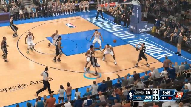 NBA 2K14 Online Ranked | XBOX ONE | Spurs v Thunder *WFC Matchup* смотреть онлайн