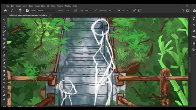 Childhood Forest [Speedpaint + Music]