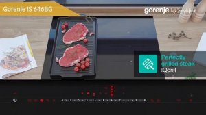 Индукционная варочная панель Gorenje IS 646 BG