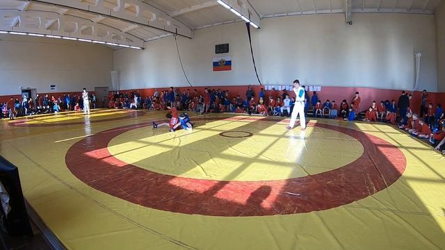 42 кг. Песенко И. (Барнаул)- Запрягаев А. (Белокуриха) Первенство Алтайского края по самбо до 15 ле смотреть онлайн