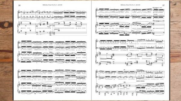 McKinley: Piano Trio No. 3 (2014) [trio in five movements and encore]