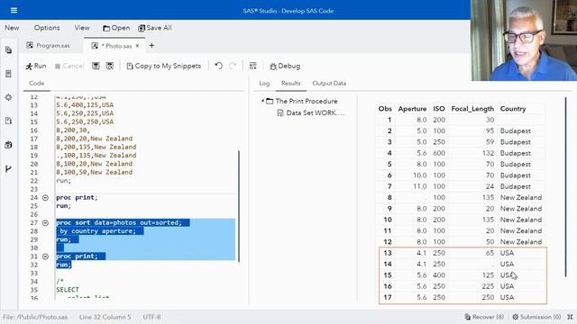 SAS Tutorial | How to Sort Data in SAS смотреть онлайн