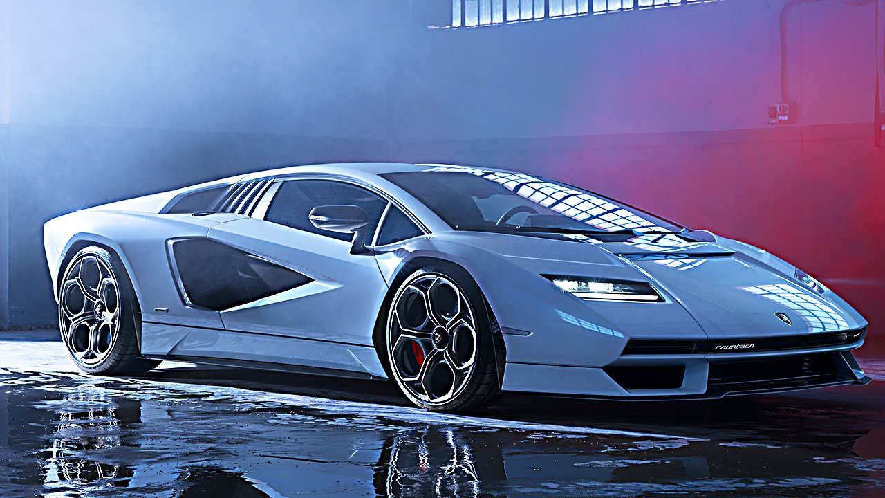 New 2022 Lamborghini Countach LPI 800 4 - Экстерьер, Интерьер! смотреть онлайн