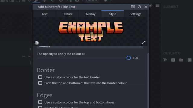 How To Make A Custom Minecraft Title Logo Using Blockbench смотреть онлайн