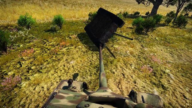 War Thunder The Jagdpanther Flips a T-44 (Slight Lag) смотреть онлайн