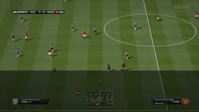 Partido con sliders de FIFA 14 simulación pes clasicos смотреть онлайн
