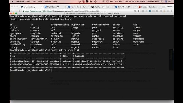 Openstack/DigitalOcean/Ansible смотреть онлайн
