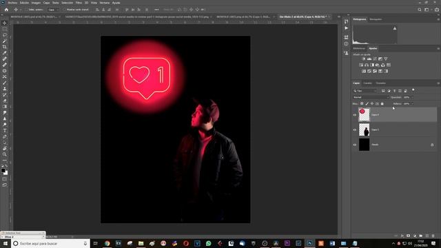 EFECTO NEÓN en ICONOS INSTAGRAM - Glowing Social Media Icons - PNG DESCARGA - Tutorial Photoshop смотреть онлайн