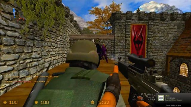 Counter-Strike: Source - Zombie Escape - Skyrim - ze_tesv_skyrim_v4fix - Level 2 смотреть онлайн
