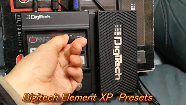 エフェクター　Digitech Element XPのプリセット・トーンの紹介　 All Factory Presets смотреть онлайн