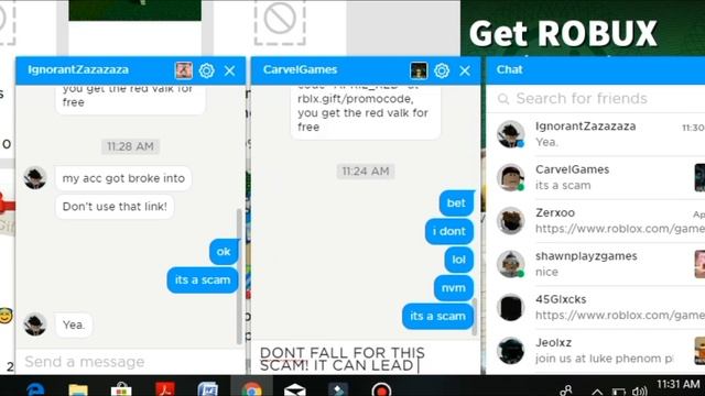 DONT FALL FOR THIS ROBLOX SCAM!!! - *APRIL_RED* смотреть онлайн