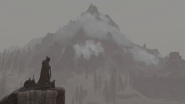 The Lone Warrior - (Skyrim SE) - [Live Wallpaper] 4K
