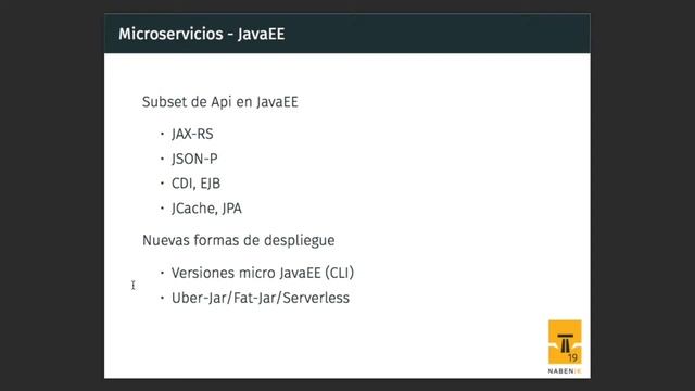 Java EE Moderno, de monolitos a microservicios con Payara Micro смотреть онлайн