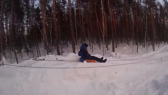Новогодние каникулы на горнолыжной базе г.Ленск с детьми смотреть онлайн