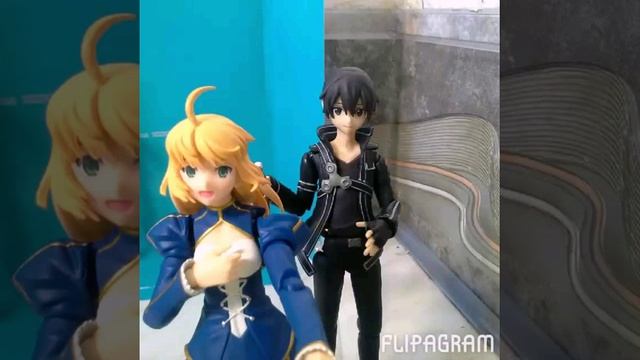 Stop motion FIGMA:Как Кирито всем кисель предлагал смотреть онлайн
