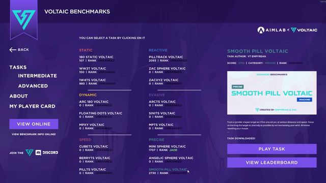 Aimlab добавил Voltaic бенчмарки в приложение смотреть онлайн