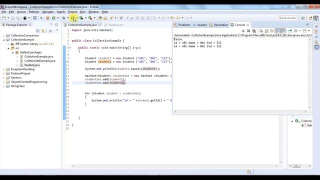 HashCode and equals method in collection framework | Core Java Interview question #hashcode #equal смотреть онлайн