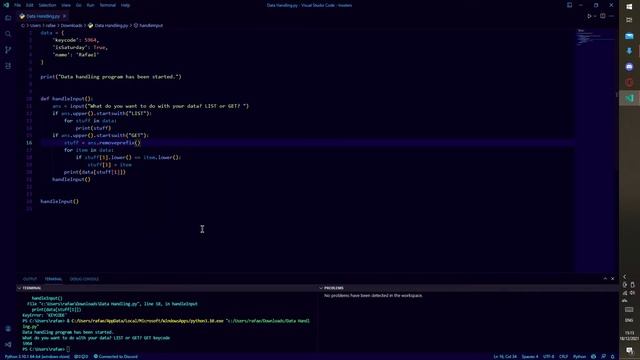 Data Handling With Python Part 1! смотреть онлайн