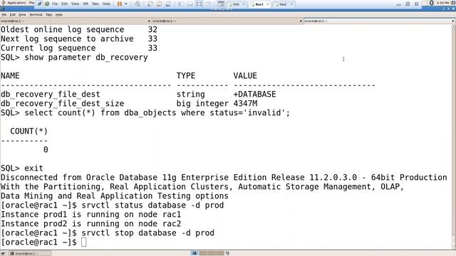 Rac Upgradation from 11gTo12c смотреть онлайн