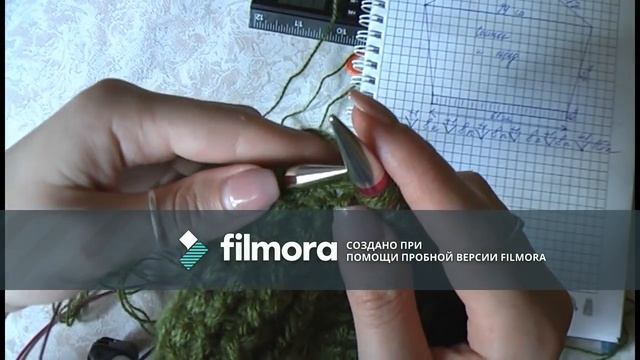 Джемпер оверсайз спицами из мохера на весну, лето МК часть 1 смотреть онлайн