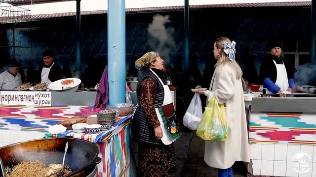 Уличная еда Узбекистана. Чорсу - обжорный ряд смотреть онлайн