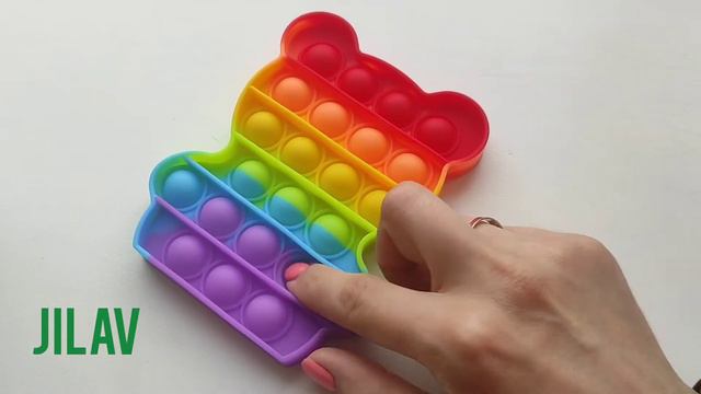 Сенсорная игрушка Pop It (Поп Ит) смотреть онлайн