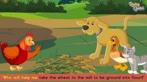 The Little Red Hen | Bedtime Story For Kids | Roving Genius