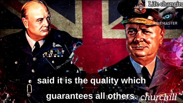 "To improve is to change; to be perfect is to change often." - Winston Churchill смотреть онлайн