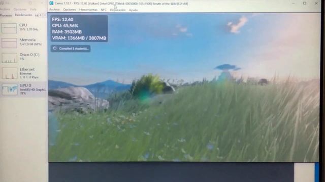 Zelda: Breath of The Wild on an Intel GPU - Test Cemu 1.18.1 | Vulkan + OpenGL смотреть онлайн