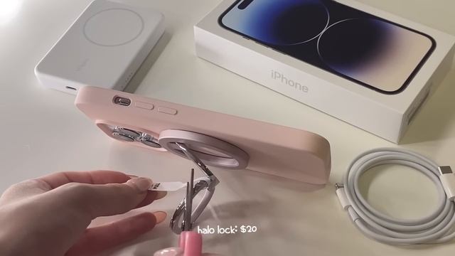 Iphone 14 Pro Unboxing ?✨ (silver) Aesthetic Mag Safe Accessories, Cute Games + Productivity Apps