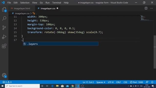 CSS 3D Layer Image Hover Effect || Pure CSS Image layer Hover Effect Using html and css смотреть онлайн