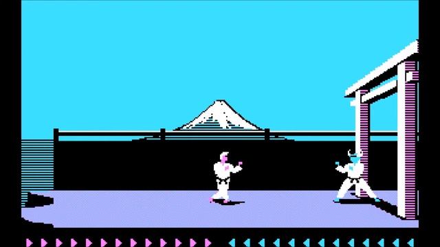 Retro Game Karateka смотреть онлайн