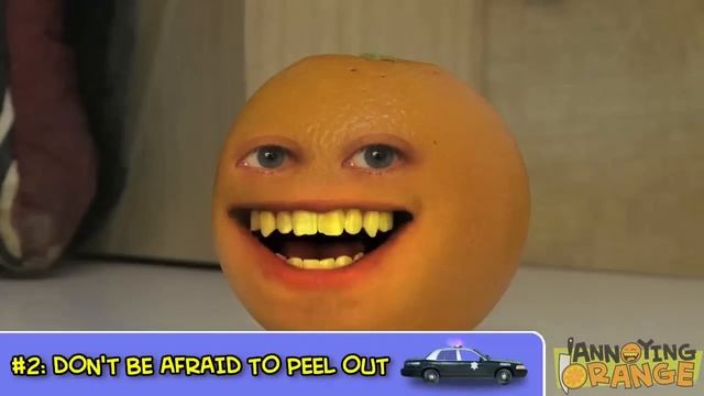 Annoying Orange - Top 5 Ways To Get Out Of A Speeding Ticket смотреть онлайн