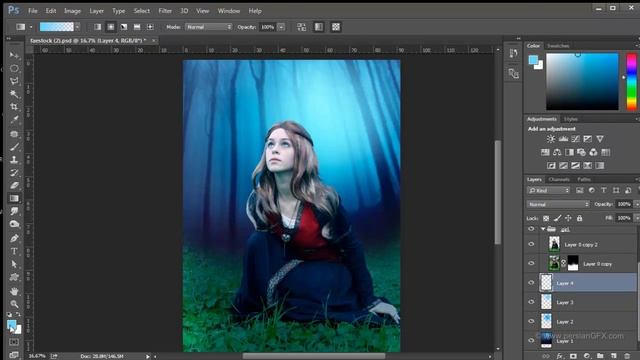 How To Make Attractive Photose In Photoshop Cs