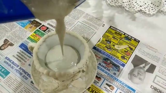 Не выбрасываем старые вещи... Подсвечник из старой чашки. смотреть онлайн