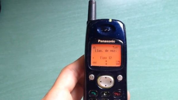 Panasonic GD90 retro review (old ringtones) vintage phone