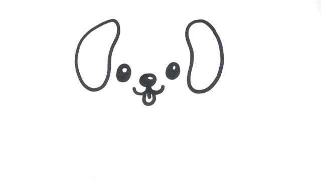 ?How to Draw a Puppy Easy Step by Step | Animal Drawings For Children? смотреть онлайн
