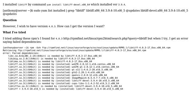 DevOps & SysAdmins: How to upgrade version of an installed package on CentOS 6.5? смотреть онлайн