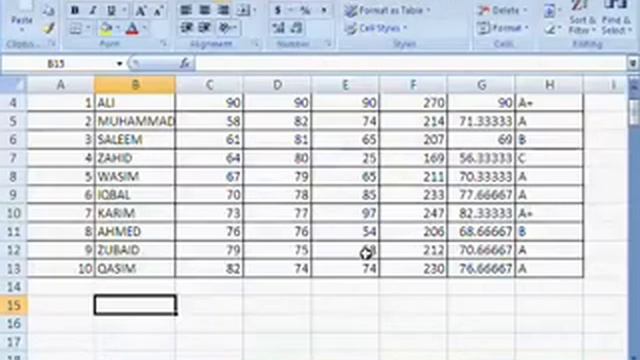 MS Excel. 2007 Full Course Class 04 смотреть онлайн