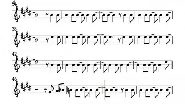 One Note Samba Alto Sax Sheet Music Backing Track Play Along Partitura