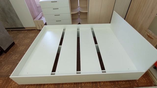 Двухспальная кровать. 1600х2000мм смотреть онлайн