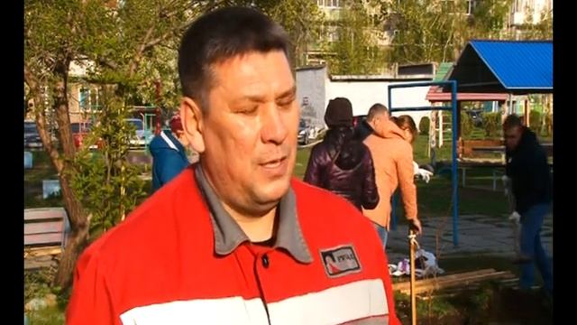 Компания РУСАЛ продолжает озеленять Саяногорск смотреть онлайн