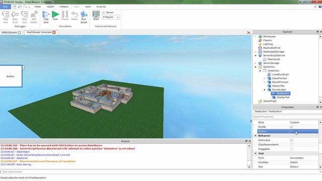 Mad Bloxxer 19: Gameplay Scripting, Pt. 6 (ROBLOX U Tutorial) смотреть онлайн