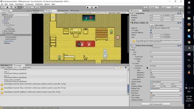 Dialog System Work in Progress | 2D RPG Unity 5 Game Dev Log #5 смотреть онлайн