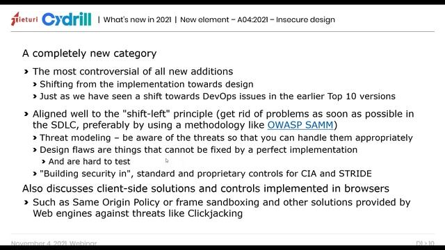 OWASP Top Ten in 2021 – Tieturi webinar смотреть онлайн