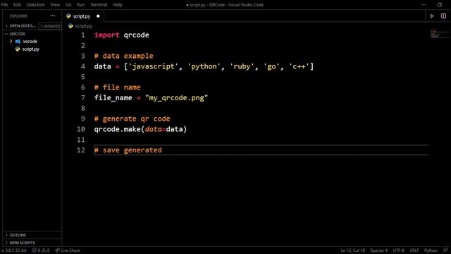 How to Generate QR Code in Python смотреть онлайн