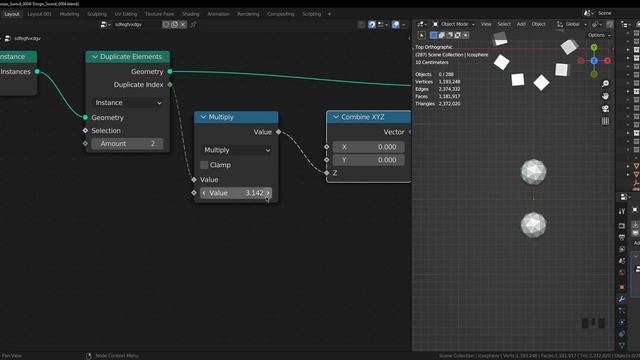 Blender Radial Symmetry - Simple geometry node смотреть онлайн