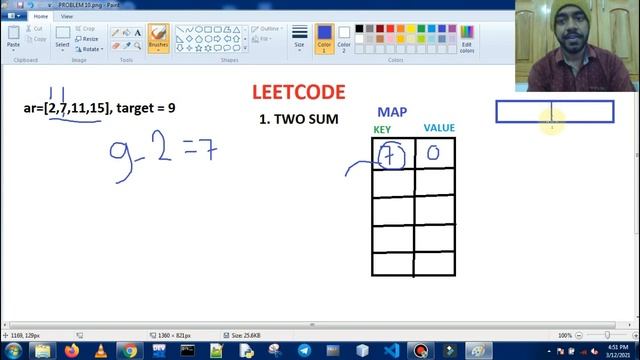 1. Two Sum Leetcode Question of the day problem 10 смотреть онлайн